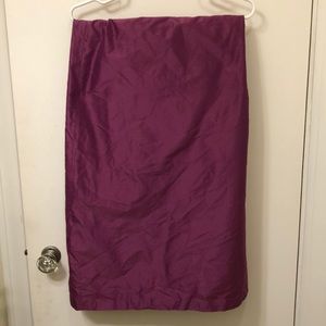 Long Magenta Skirt